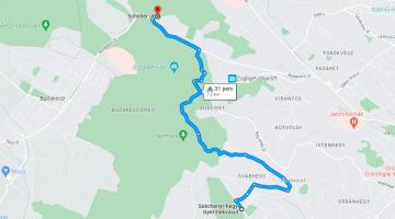Kerékpártúra a Budai-hegységben: 7,7 km (Közutat is érintve) (thumb)