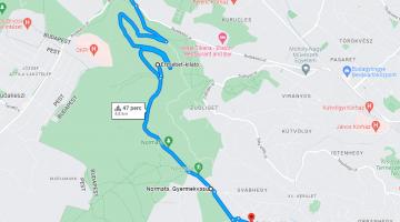 Kerékpártúra a Budai-hegységben: 8,8 km (thumb)
